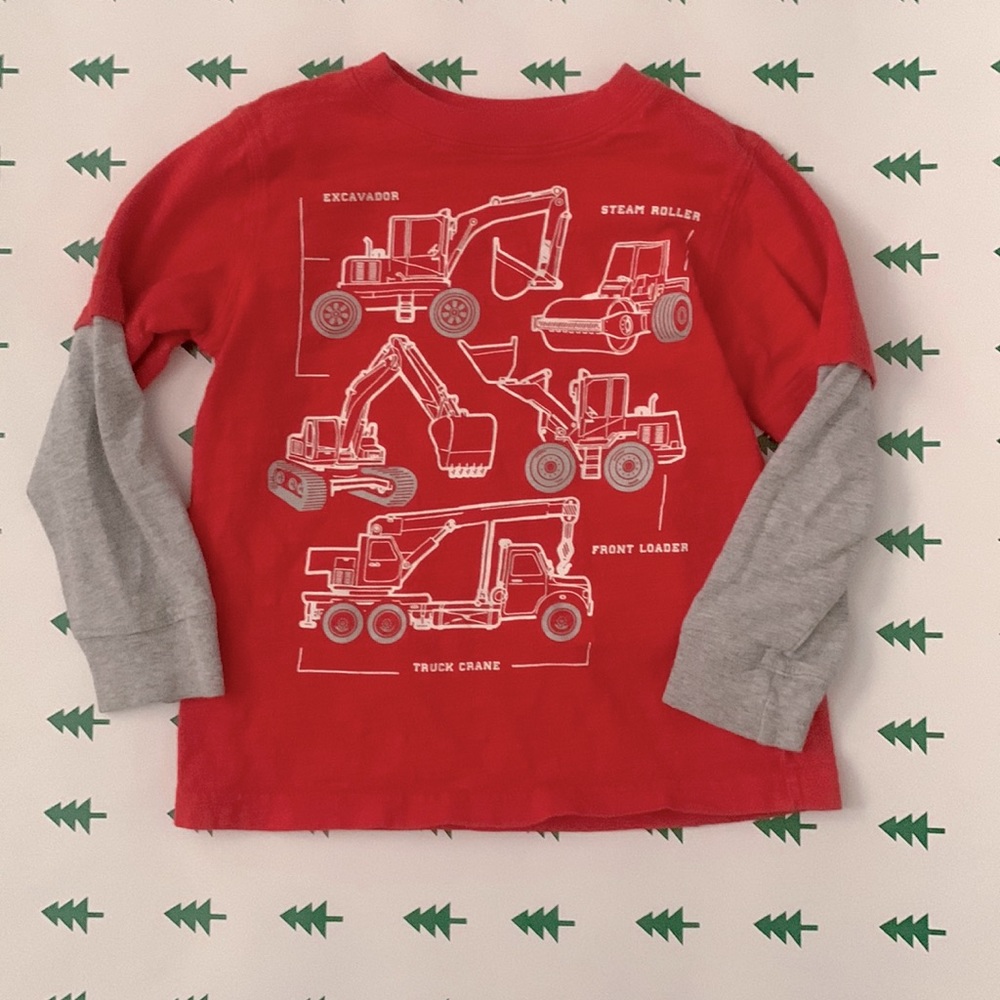 Carters truck shirt long sleeve